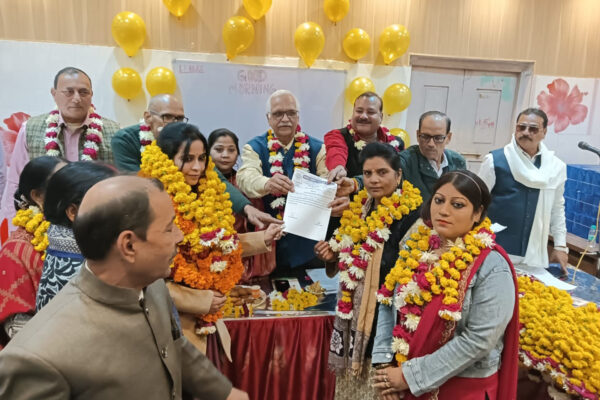 नगर महिला व्यापार मण्डल की अध्यक्ष बनी प्रीती गुप्ता