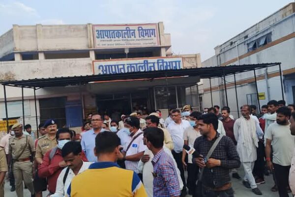 मेडिकल कॉलेज में ऑक्सीजन रिसाव, भगदड़ में एक व्यक्ति की मौत